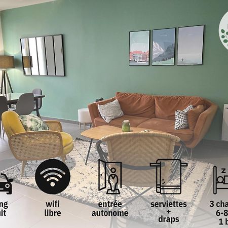 Apartamento Le Cocon Troyen - 6-8P - 2 Parking Gratuits Troyes Exterior foto