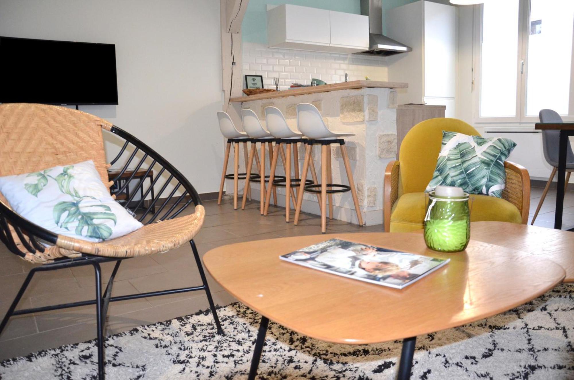 Apartamento Le Cocon Troyen - 6-8P - 2 Parking Gratuits Troyes Exterior foto