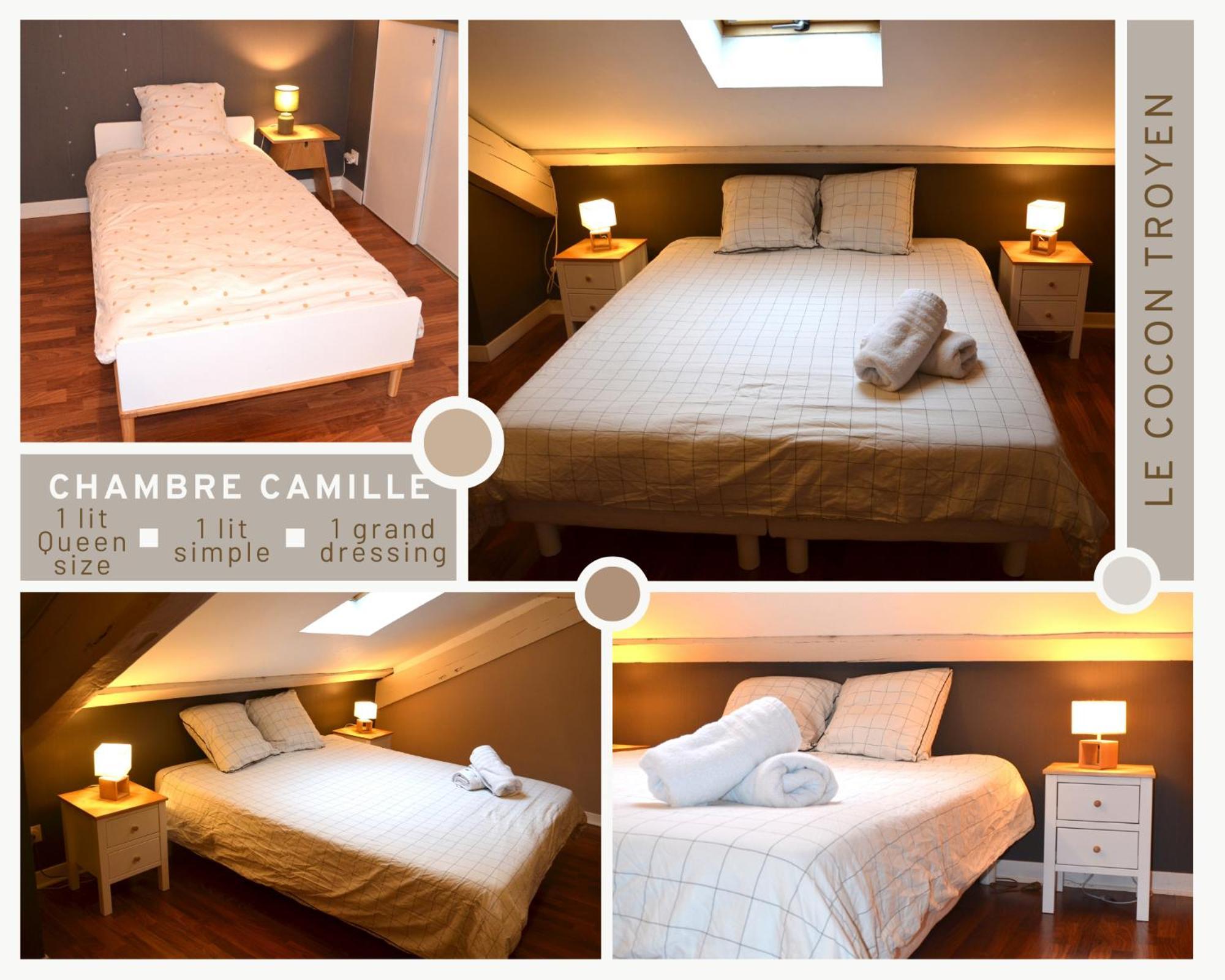 Apartamento Le Cocon Troyen - 6-8P - 2 Parking Gratuits Troyes Exterior foto